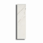 3x12 Lumina Bianco Matte Marble Look Ceramic Tile - American Tile Depot