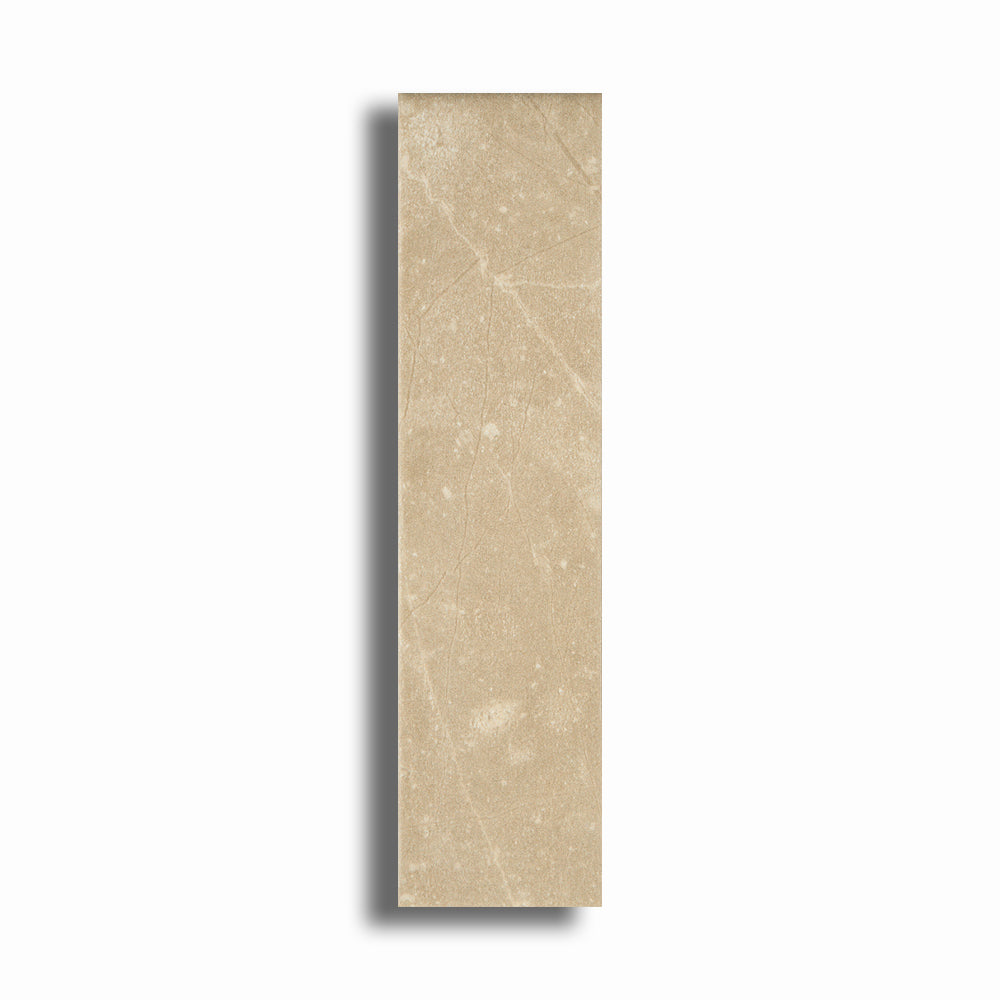 3x12 Lumina Crema Glossy Stone Look Ceramic Tile - American Tile Depot