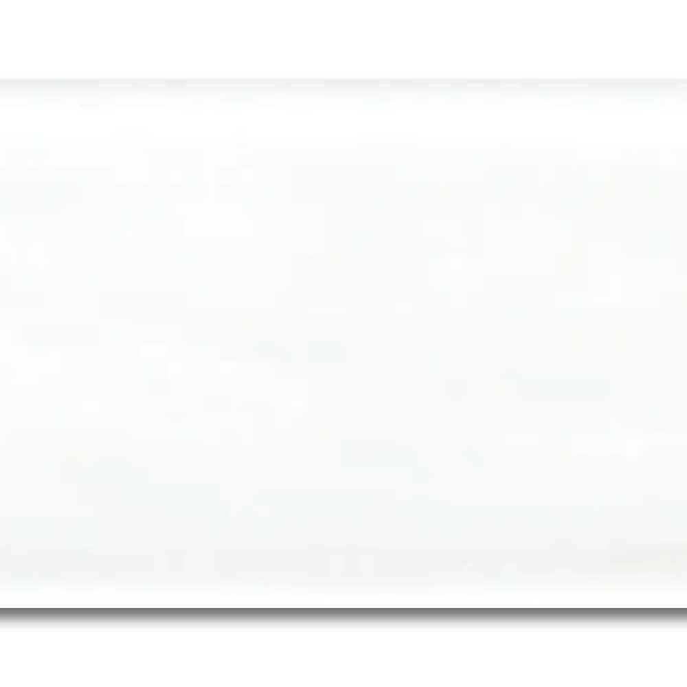 3x12 Majestic Flow Frost White Solid Look Glossy Ceramic Wall Tile