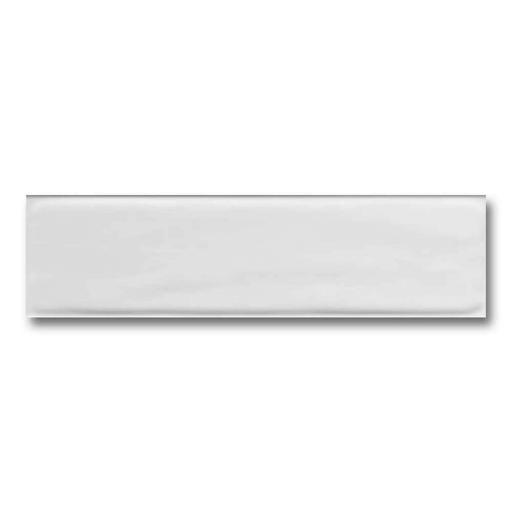 3x12 Majestic Flow White Solid Look Glossy Ceramic Wall Tile 3x12 Majestic Flow White Solid Look Glossy Ceramic Wall Tile - American Tile Depot