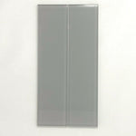 3x12 Mist Gray Glass Subway Tile - Rainbow Series 3x12 Mist Gray Glass Subway Tile - Rainbow Series - American Tile Depot