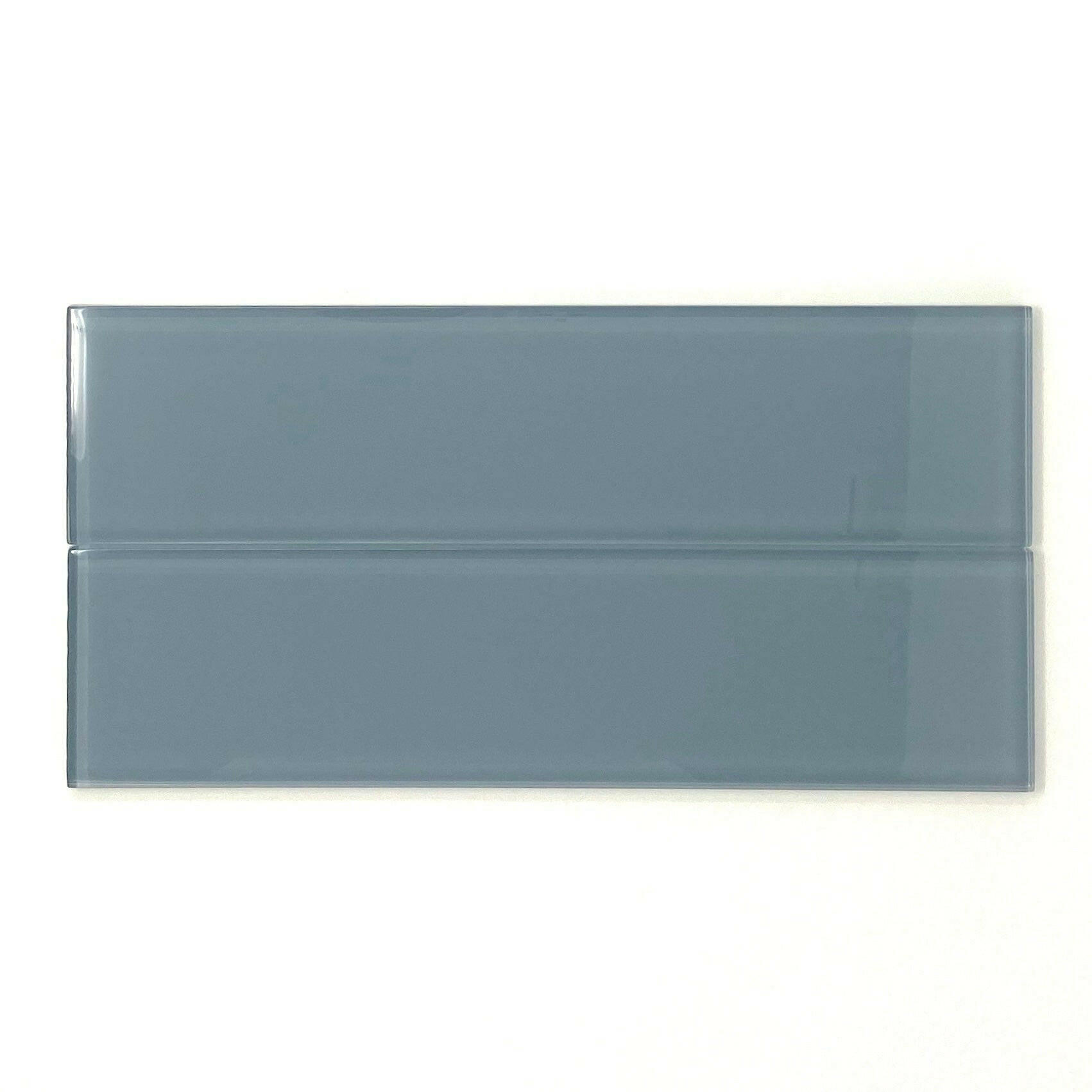 3x12 Ocean Blue Glass Subway Tile - Rainbow Series 3x12 Ocean Blue Glass Subway Tile - Rainbow Series - American Tile Depot