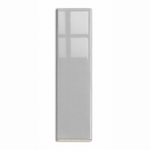 3x12 Palette Gray Matte Solid Color Ceramic Bullnose Tile - American Tile Depot