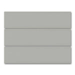 3x12 Palette Neu Gray Glossy Ceramic Wall Tile 3x12 Palette Neu Gray Glossy Ceramic Wall Tile - American Tile Depot