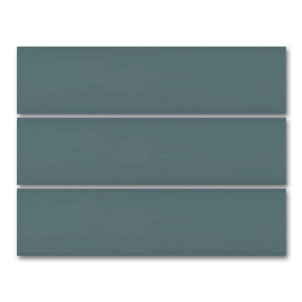 3x12 Palette Petrol Glossy Ceramic Wall Tile 3x12 Palette Petrol Glossy Ceramic Wall Tile - American Tile Depot