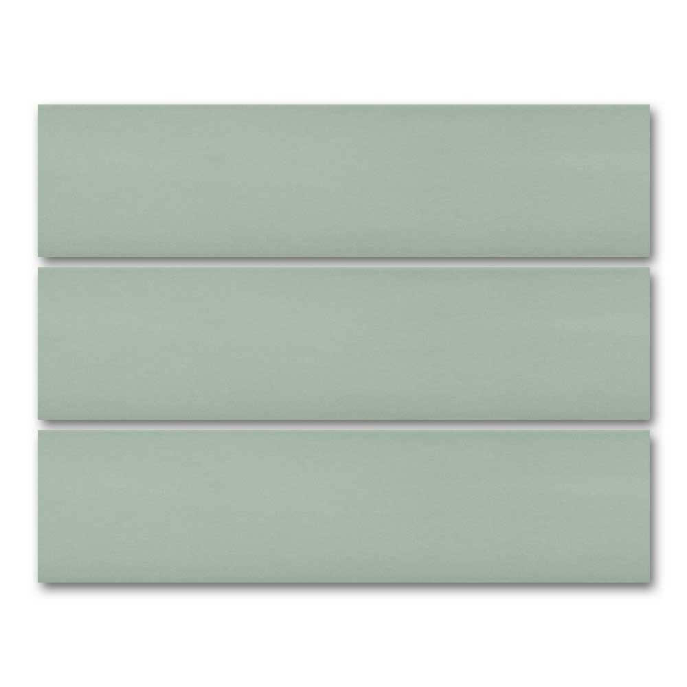 3x12 Palette Sage Green Glossy Ceramic Wall Tile 3x12 Palette Sage Green Glossy Ceramic Wall Tile - American Tile Depot