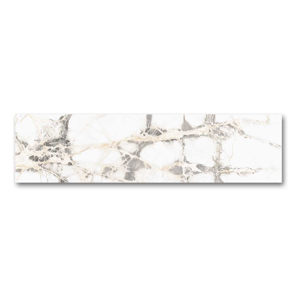3x12 Palma Calacatta Glossy Ceramic Wall Tile