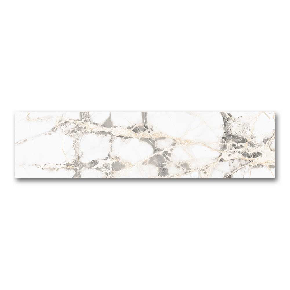 3x12 Palma Calacatta Glossy Ceramic Wall Tile