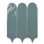 3x12 Plume Azul Solid Look Glossy Ceramic Wall Tile 3x12 Plume Azul Solid Look Glossy Ceramic Wall Tile - American Tile Depot