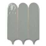 3x12 Plume Verde Solid Look Glossy Ceramic Wall Tile - American Tile Depot
