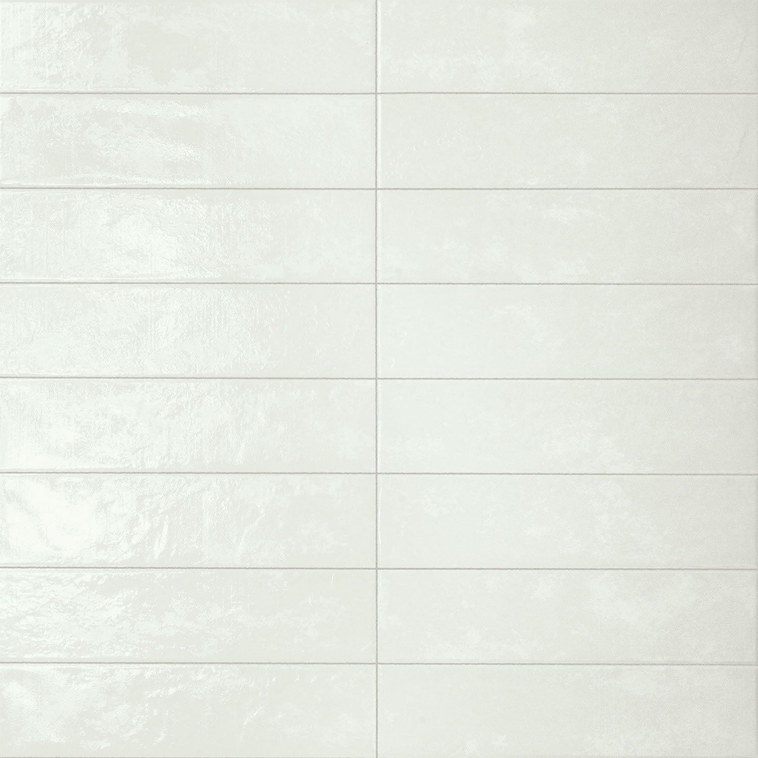 3x12 Regoli Bianco Glossy Solid Look Porcelain Tile 3x12 Regoli Bianco Glossy Solid Look Porcelain Tile - American Tile Depot