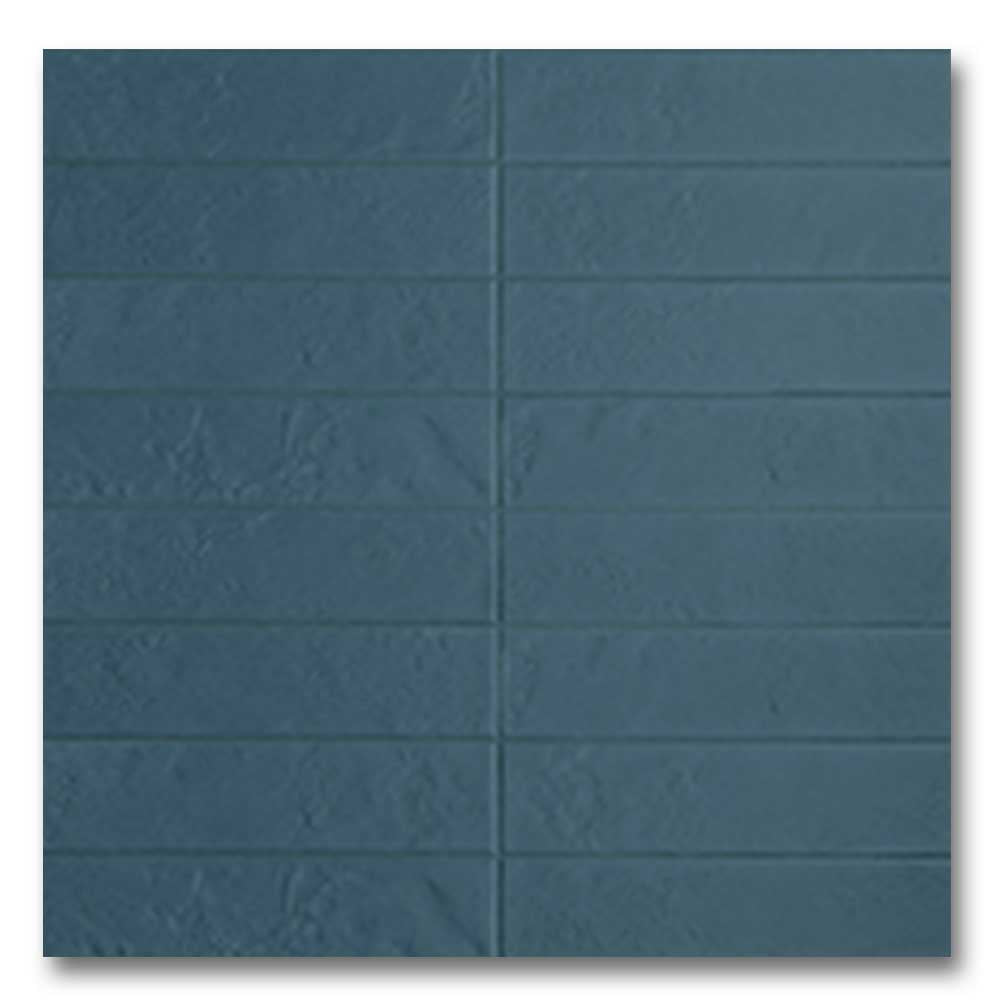 3x12 Regoli Blu Matte Solid Look Porcelain Tile