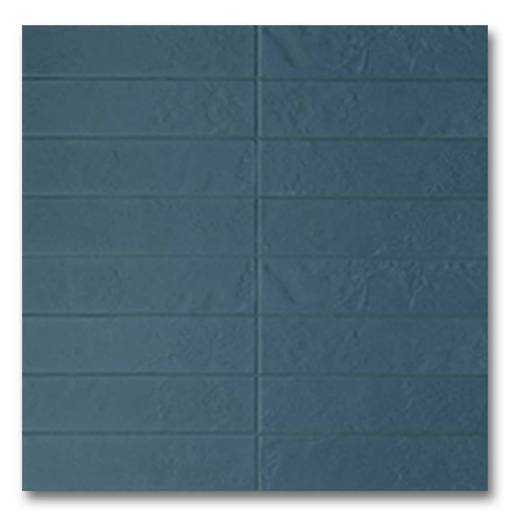 3x12 Regoli Blu Matte Solid Look Porcelain Tile
