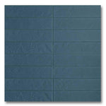 3x12 Regoli Blu Matte Solid Look Porcelain Tile 3x12 Regoli Blu Matte Solid Look Porcelain Tile - American Tile Depot