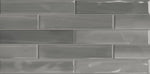 3x12 Shadebrick Gray Glossy Solid Look Porcelain Tile 3x12 Shadebrick Gray Glossy Solid Look Porcelain Tile - American Tile Depot