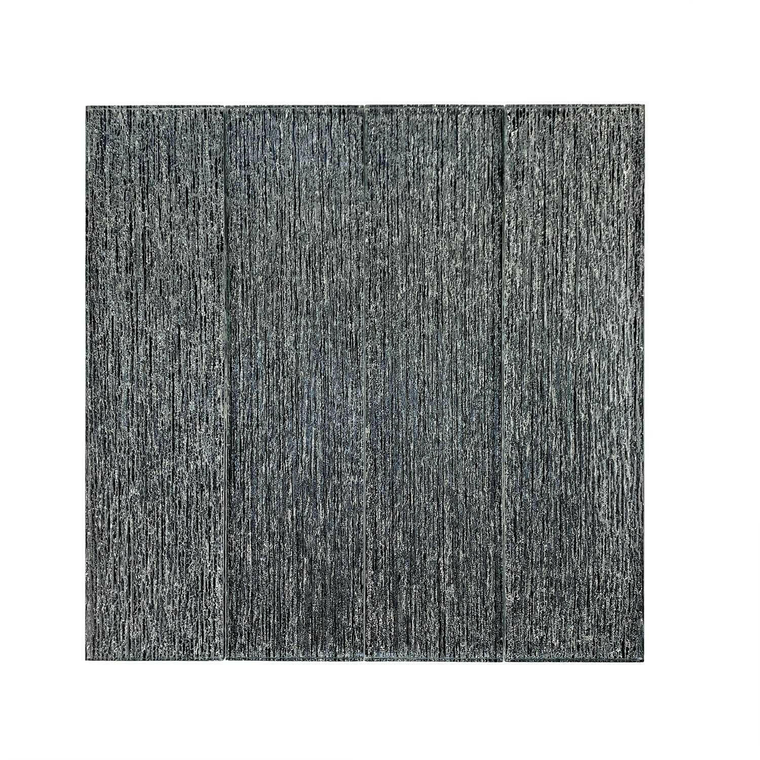 3x12 Silver Star Dark Glass Subway Tile 3x12 Silver Star Dark Glass Subway Tile - American Tile Depot