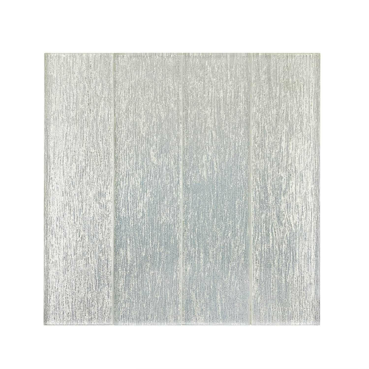 3x12 Silver Star Light Glass Subway Tile 3x12 Silver Star Light Glass Subway Tile - American Tile Depot