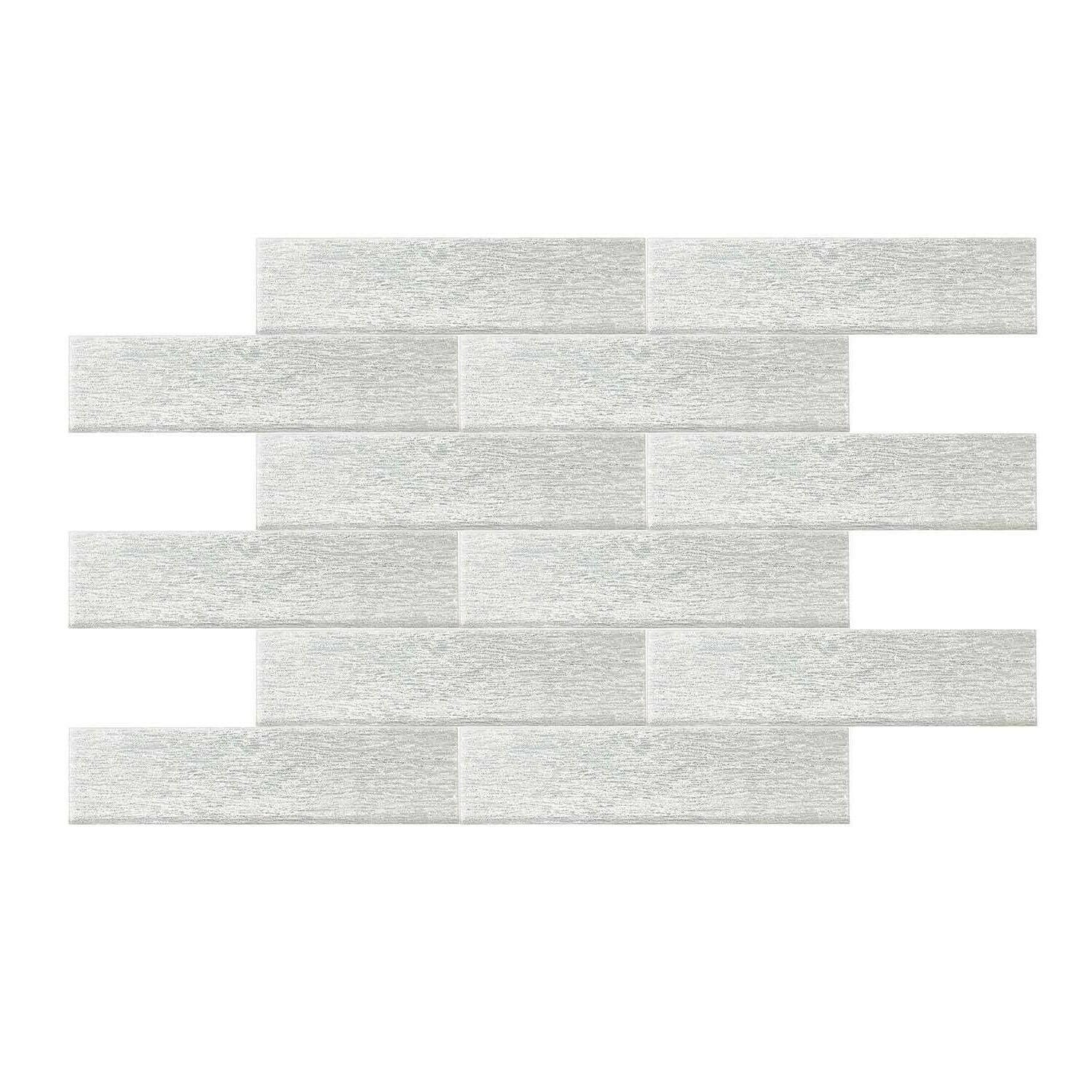 3x12 Silver Star Light Glass Subway Tile 3x12 Silver Star Light Glass Subway Tile - American Tile Depot