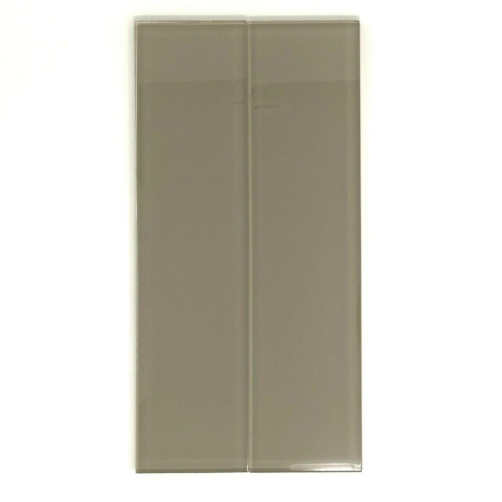 3x12 Taupe Glass Subway Tile - Rainbow Series 3x12 Taupe Glass Subway Tile - Rainbow Series - American Tile Depot
