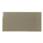 3x12 Taupe Glass Subway Tile - Rainbow Series 3x12 Taupe Glass Subway Tile - Rainbow Series - American Tile Depot