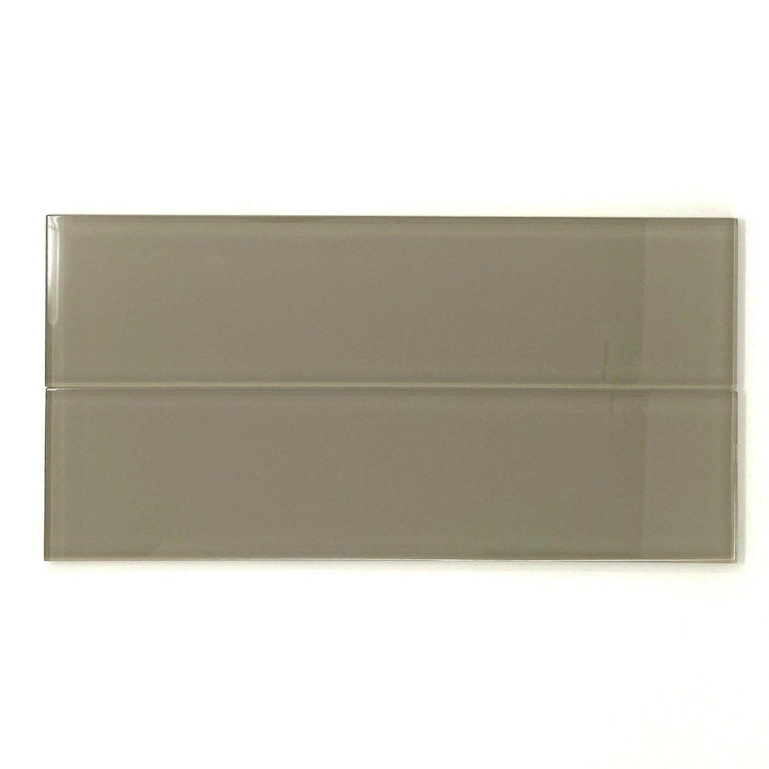 3x12 Taupe Glass Subway Tile - Rainbow Series 3x12 Taupe Glass Subway Tile - Rainbow Series - American Tile Depot