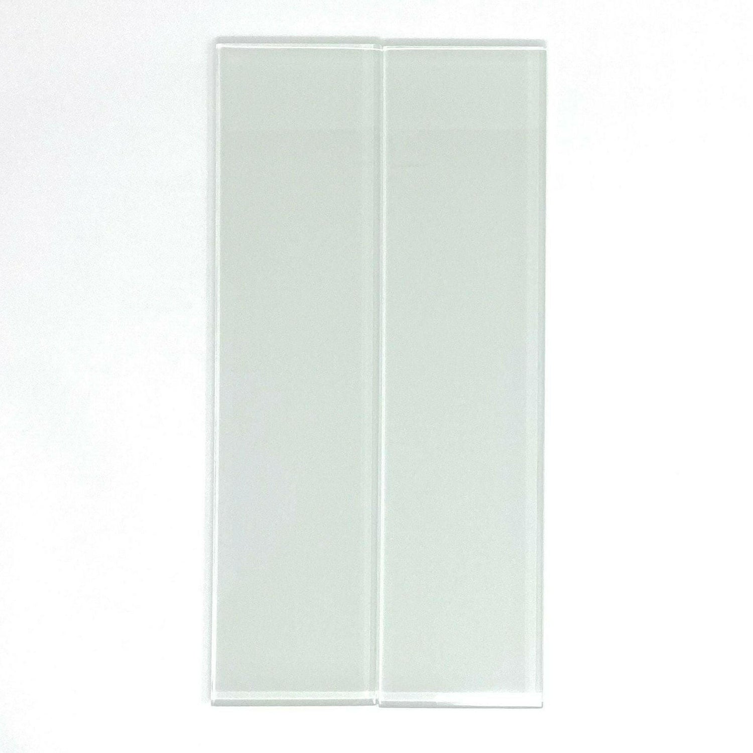 3x12 White Glass Subway Tile - Rainbow Series 3x12 White Glass Subway Tile - Rainbow Series - American Tile Depot