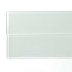 3x12 White Glass Subway Tile - Rainbow Series 3x12 White Glass Subway Tile - Rainbow Series - American Tile Depot