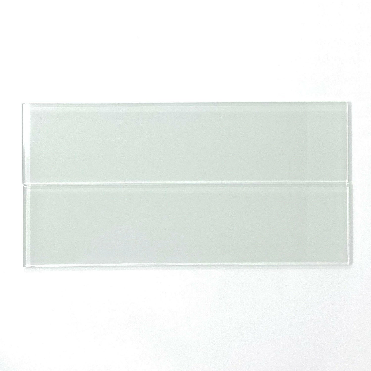 3x12 White Glass Subway Tile - Rainbow Series 3x12 White Glass Subway Tile - Rainbow Series - American Tile Depot