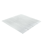 3x12 White Pacific Waves Glass Subway Tile 3x12 White Pacific Waves Glass Subway Tile - American Tile Depot