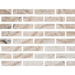 3x12 Malibu Travertine Filled & Honed Tile-American Tile Depot