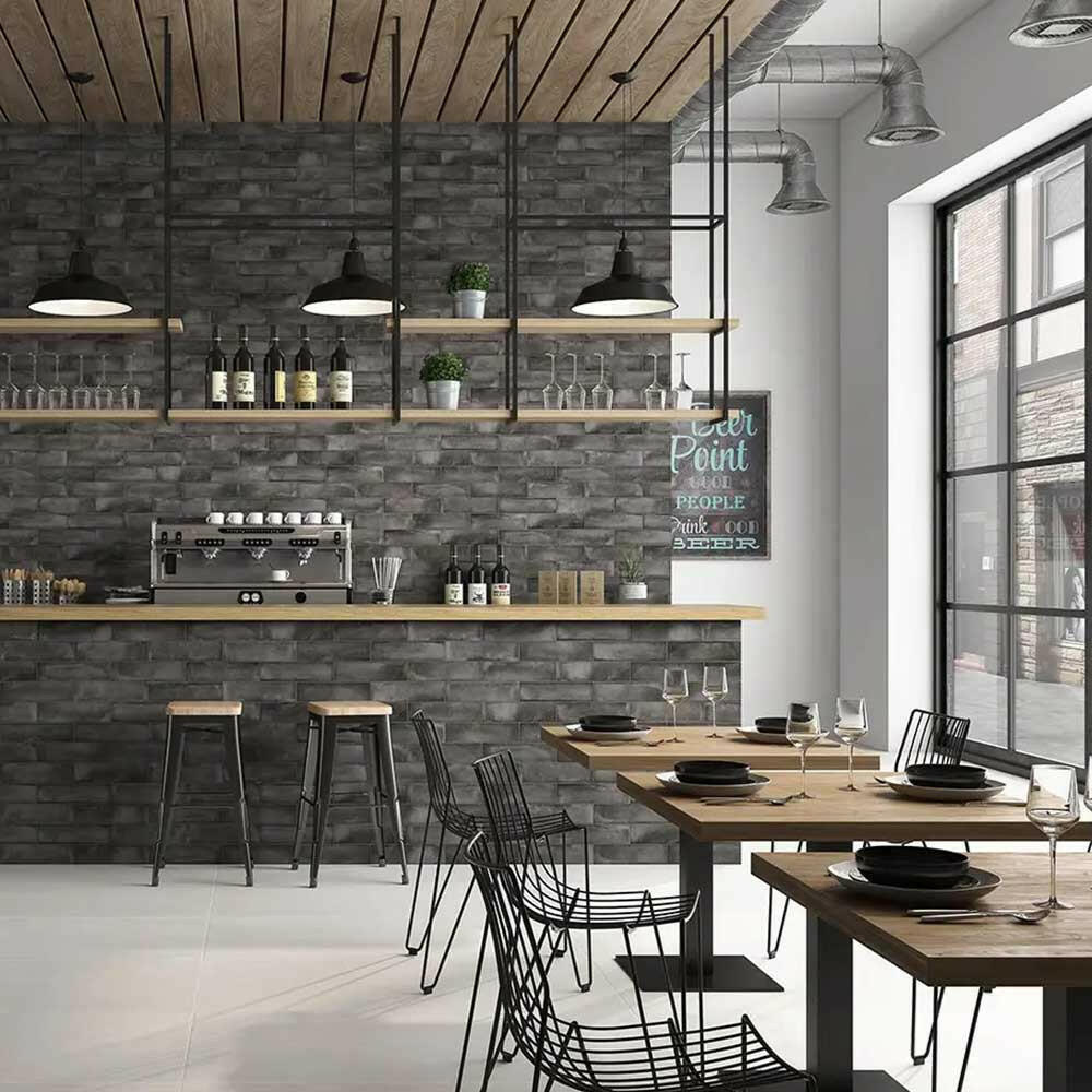 3x12 Vista Antracita Matte Ceramic Wall Tile 3x12 Vista Antracita Matte Ceramic Wall Tile - American Tile Depot