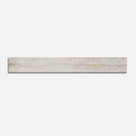 3x24 Travertine Beige Polished Porcelain Bullnose Tile - American Tile Depot