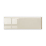 2x6 Palette Biscuit Glossy Solid Color Ceramic Bullnose Tile - American Tile Depot