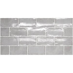3x6 Altea Light Gray Polished Ceramic Wall Tile 3x6 Altea Light Gray Polished Ceramic Wall Tile - American Tile Depot
