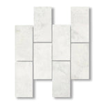 3x6 Bianco Congelato Dolomite Leathered Tile - American Tile Depot