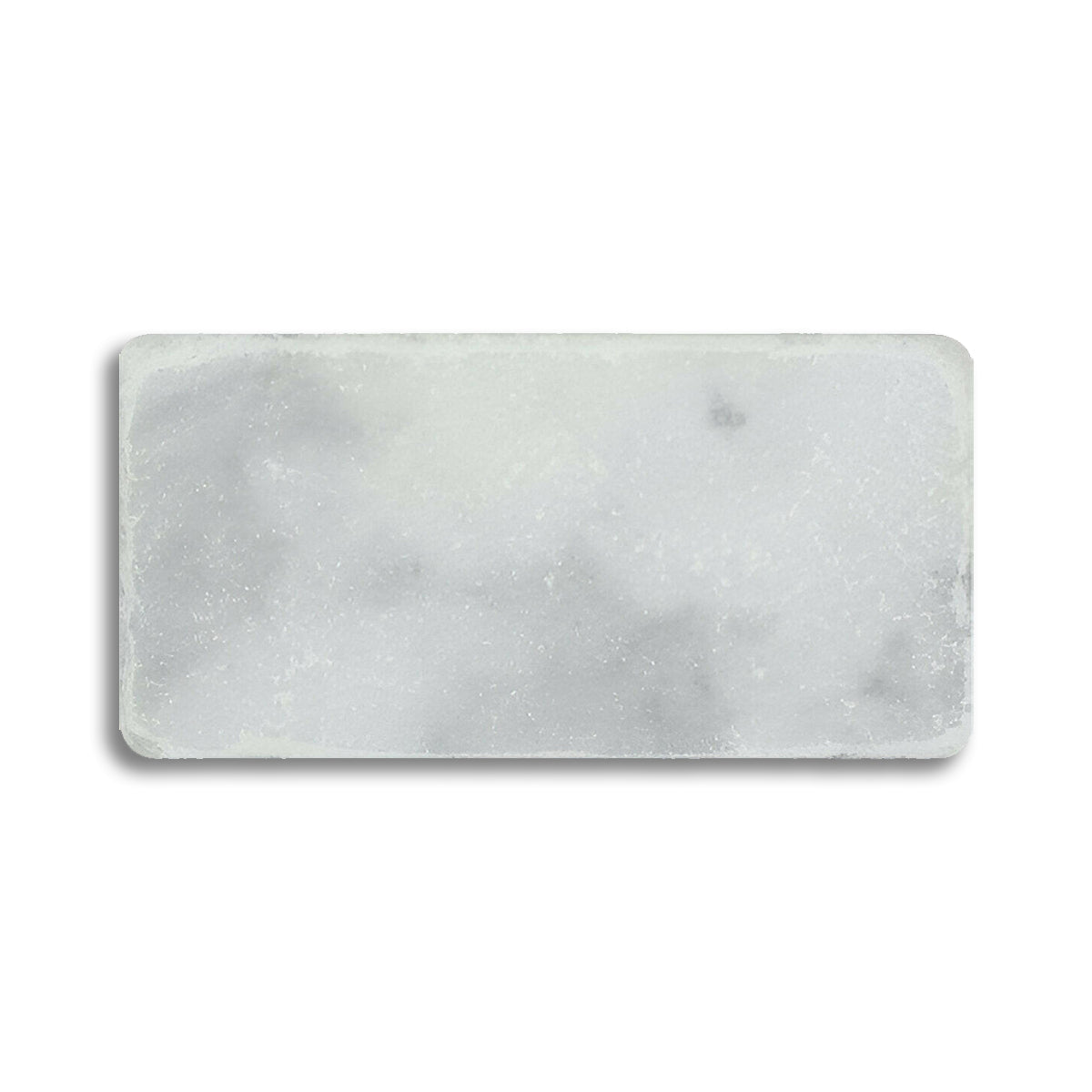 3x6 Bianco Venatino Marble Tumbled Tile