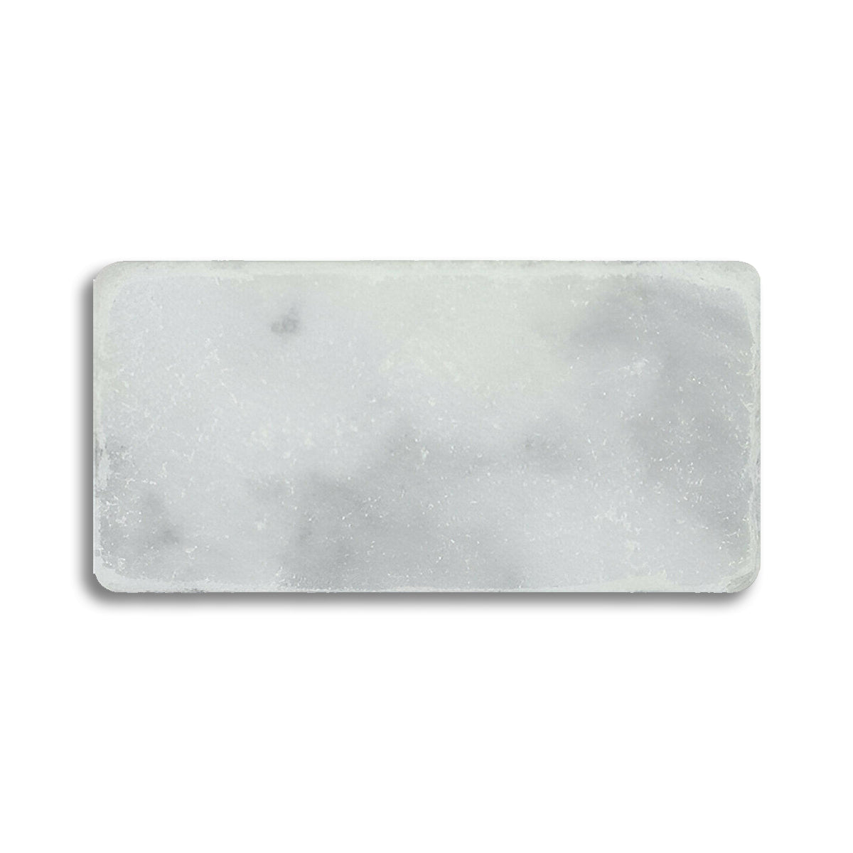 3x6 Bianco Venatino Marble Tumbled Tile
