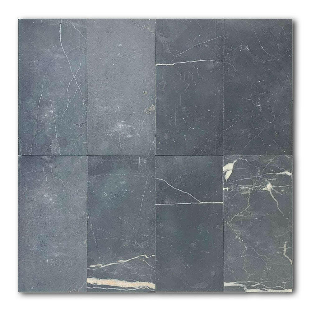 3x6 Black Marquina Marble Honed Tile 3x6 Black Marquina Marble Honed Tile - American Tile Depot