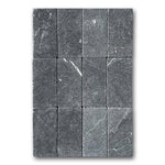 3x6 Black Marquina Marble Tumbled Tile 3x6 Black Marquina Marble Tumbled Tile - American Tile Depot