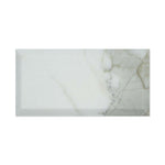 3x6 Calacatta Gold Marble Polished & Beveled Tile 3x6 Calacatta Gold Marble Polished & Beveled Tile - American Tile Depot