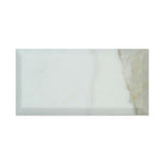 3x6 Calacatta Gold Marble Polished & Beveled Tile 3x6 Calacatta Gold Marble Polished & Beveled Tile - American Tile Depot