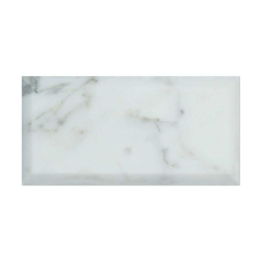 3x6 Calacatta Gold Marble Polished & Beveled Tile 3x6 Calacatta Gold Marble Polished & Beveled Tile - American Tile Depot