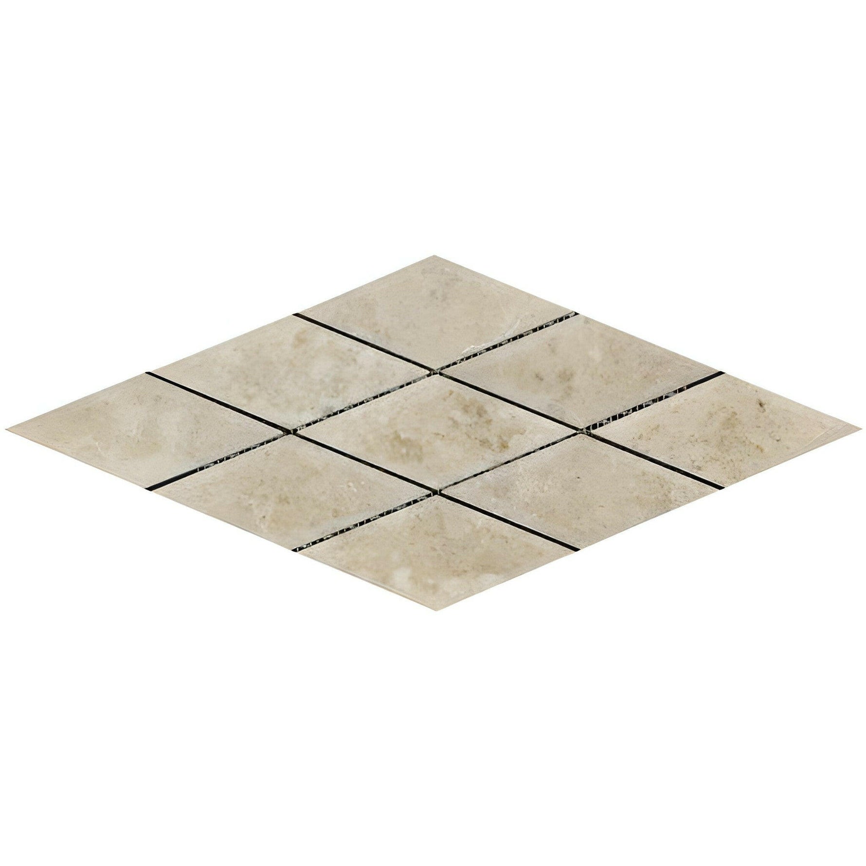 3x6 Cappuccino Marble Polished Diamond - Beveled Mosaic Tile 3x6 Cappuccino Marble Polished Diamond - Beveled Mosaic Tile - American Tile Depot
