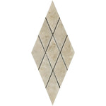 3x6 Cappuccino Marble Polished Diamond - Beveled Mosaic Tile 3x6 Cappuccino Marble Polished Diamond - Beveled Mosaic Tile - American Tile Depot
