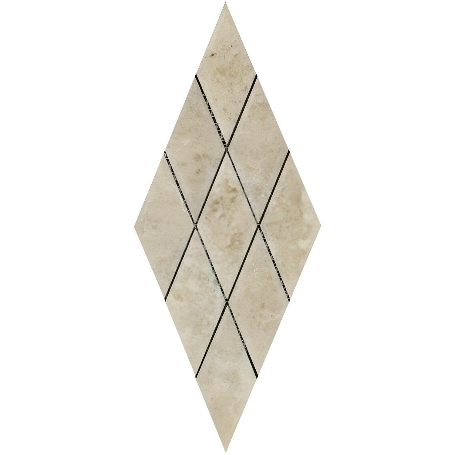 3x6 Cappuccino Marble Polished Diamond - Beveled Mosaic Tile 3x6 Cappuccino Marble Polished Diamond - Beveled Mosaic Tile - American Tile Depot