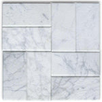 3x6 Carrara White Marble Tumbled Tile 3x6 Carrara White Marble Tumbled Tile - American Tile Depot