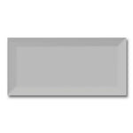 3x6 Strata Tender Gray Beveled Solid Color Glossy Ceramic Wall Tile 3x6 Strata Tender Gray Beveled Solid Color Glossy Ceramic Wall Tile - American Tile Depot