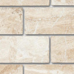 3x6 Diano Royal (Queen Beige) Marble Tumbled Tile 3x6 Diano Royal (Queen Beige) Marble Tumbled Tile - American Tile Depot