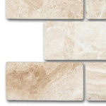 3x6 Diano Royal (Queen Beige) Marble Tumbled Tile 3x6 Diano Royal (Queen Beige) Marble Tumbled Tile - American Tile Depot