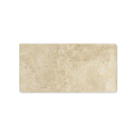 3x6 Durango Cream Travertine Tumbled Tile - American Tile Depot